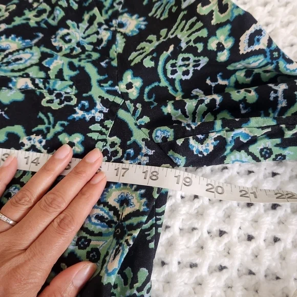 Charter Club Women's Jacket Size P/S Floral Green - Picture 10 of 13